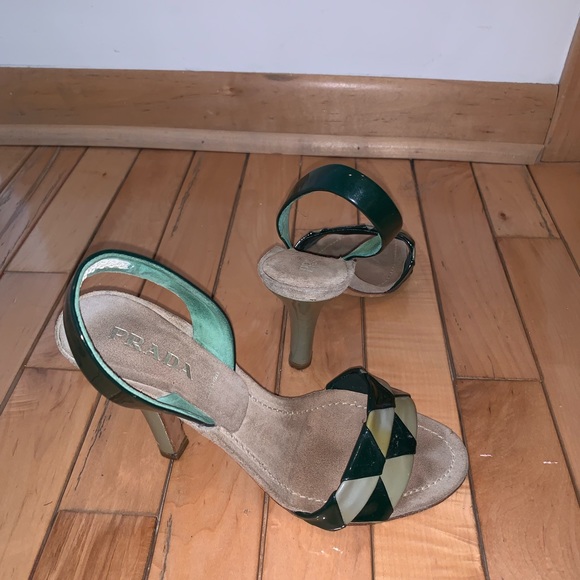 Prada patent leather sandals, Sz. 37 - Picture 1 of 3